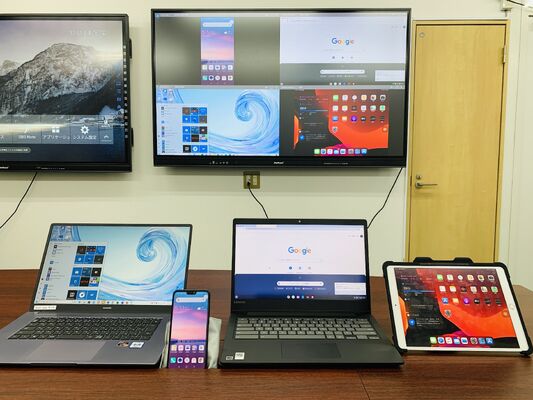 55-98 ιντσών διαδραστική οθόνη 4K με πολλαπλή αφή και διπλό σύστημα για διδασκαλία και συσκέψεις