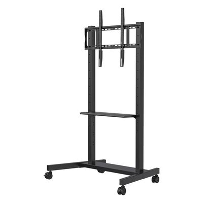 IBoard Διορθώσιμο ύψος 42"-86" Trolley Multi Mobile TV Cart για διαδραστικό επίπεδο πάνελ Smart Whiteboard VESA 100*100-800*600mm