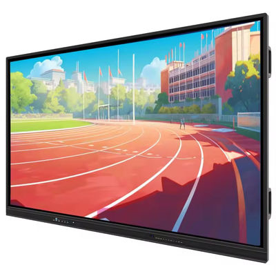 4K Android 14 Διαδραστική επιφάνεια 86 ιντσών Πολυμέσων Smart Whiteboard Ηλεκτρονική οθόνη αφής για συνεδριάσεις στην τάξη