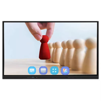 4K Android 14 Διαδραστική επιφάνεια 86 ιντσών Πολυμέσων Smart Whiteboard Ηλεκτρονική οθόνη αφής για συνεδριάσεις στην τάξη