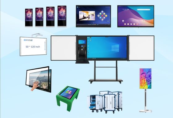 Προχωρημένο Διαδραστικό Whiteboard All In One με τεχνολογία υπέρυθρου άγγιξης και προαιρετικό υπολογιστή επιχειρήσεων