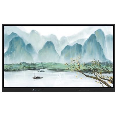 Iboard Διαδραστικό Whiteboard 75 ιντσών USB εξόδους Πατσέτα αφής Οθόνη σε μαύρο πλαίσιο Χρώμα για την εκπαίδευση Γραφείο Επιχειρηματικές εφαρμογές με ισχυρό λογισμικό