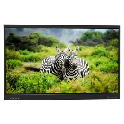 Διαδραστική επίπεδη οθόνη IFP 4K Android OPS PC Dual System Wireless Share Multi Touch 86 ιντσών Smart Board για σχολικά παιδιά Εργαλεία διδασκαλίας Online Meeting