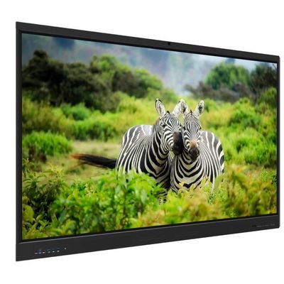 Διαδραστική επίπεδη οθόνη IFP 4K Android OPS PC Dual System Wireless Share Multi Touch 86 ιντσών Smart Board για σχολικά παιδιά Εργαλεία διδασκαλίας Online Meeting