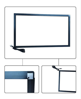 Infrared Touch Frame iBoard 55 65 75 86 Inch For Home TV Smart Monitor Kiosk Digital Signage With USB Connection For School Office