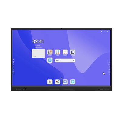 86 inch Interactive Touch screen whiteboard Google EDLA certified for Class and Meeting