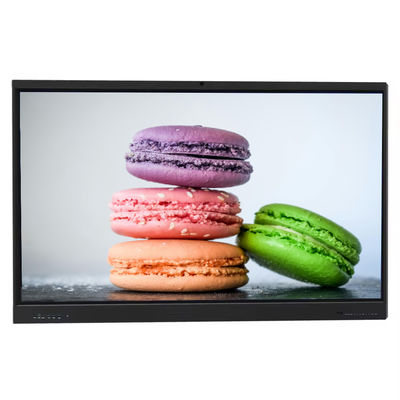 IBoard 75inch 4K EDLA Interactive Flat Panel Smart Touch Screen Android Windows System With Software For Classroom Meeting