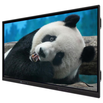 86 Inch Education All In One Lcd Interactive Panel Interactive Board Smart Touch Screen Board With Self-deleloped Whiteboard Software
