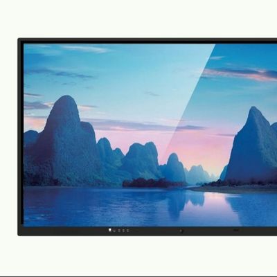 65' Διαδραστική επίπεδη οθόνη Smart TV αφής για συνέδριο