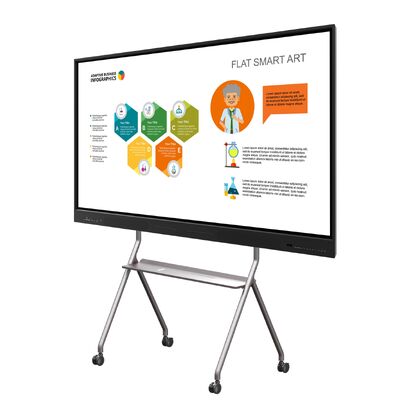 75" LED Διαδραστικό Whiteboard Πολλαπλή οθόνη αφής Android Windows Δύο σύστημα