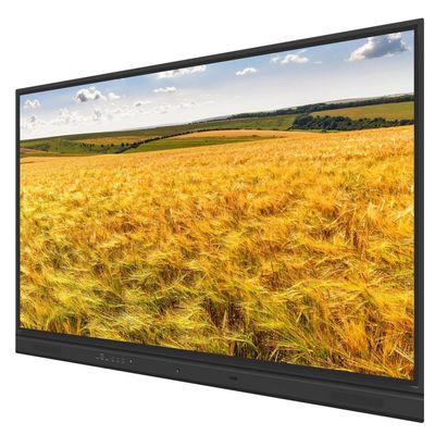 75 86 ιντσών τοιχώδης LCD διαδραστικός πίνακας με 2x 15W ηχεία subwoofer Προαιρετική και προαιρετική ενσωματωμένη κάμερα και μικρόφωνο Σύστημα Android PC