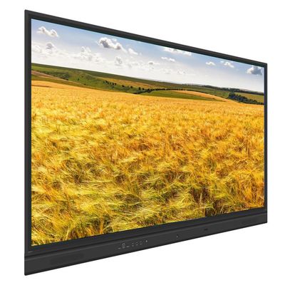 75 86 ιντσών τοιχώδης LCD διαδραστικός πίνακας με 2x 15W ηχεία subwoofer Προαιρετική και προαιρετική ενσωματωμένη κάμερα και μικρόφωνο Σύστημα Android PC