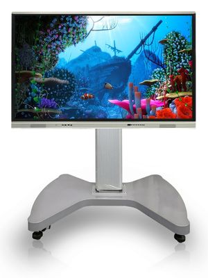 Υπερύθριες Διαδραστικές Λευκές Πίνακες QR Κώδικας Μοιράζοντας Muilt Touch 50 Touch Point Modern Design Διαδραστική επίπεδη οθόνη