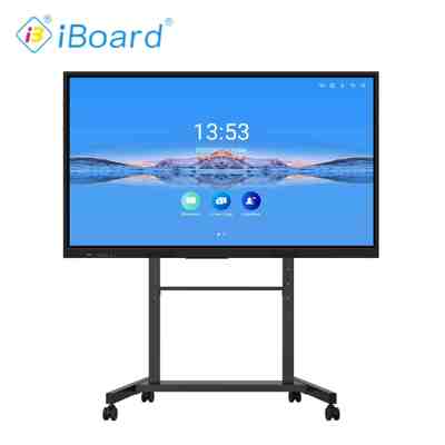 75 ιντσών Smart Board Διαδραστική οθόνη αφής Εμφάνιση Whiteboard