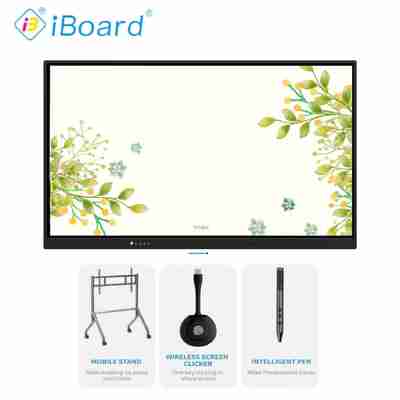 Διαδραστική οθόνη αφής 65 ιντσών Smart Board με Android 14 8+128G για εκπαίδευση