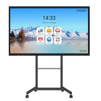 98inch iBoard έξυπνο κράμα αργιλίου επίπεδης οθόνης πινάκων διαλογικό για την επιχειρησιακή διάσκεψη