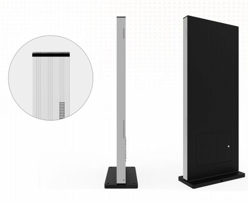 Κιόσκι Οθόνης Αφής 55 ιντσών Ψηφιακό Android Standee Υπέρυθρο PCAP Touch Δαπέδου Τοίχου Προαιρετικά Windows OPS Για Σούπερ Μάρκετ Γραφείο Εμπορικό