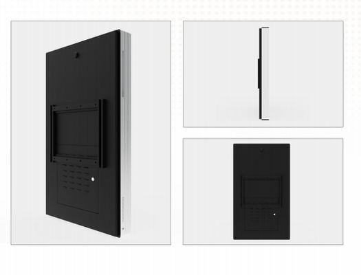 65 ιντσών τοίχος τοποθετημένη υπέρυθρη οθόνη αφής κιόσκι με 4K ανάλυση και ενσωματωμένα ηχεία