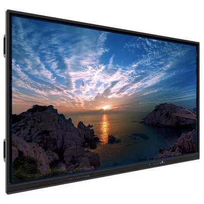 Original Manufacturer Multi Touch Screen Mobile Stand Lcd Digital Interactive Smart Board 55 65 75 Inches Interactive Flat Panel for teaching&Business