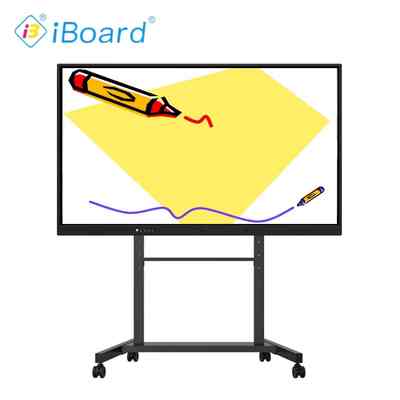 Διαδραστική επίπεδη οθόνη αφής 86 ιντσών Smart Board με Android 14 4+32G για εκπαίδευση