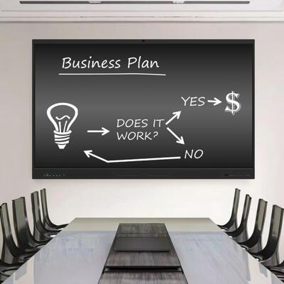 Διαδραστικός Πίνακας Πολλαπλής Αφής Smart Board με Ανάλυση 4K και Διπλό Σύστημα Android/Windows για Εκπαίδευση και Επιχειρήσεις