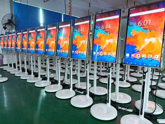 Καυτές εκπτώσεις Factory Direct Digital Signage Κινητό Έξυπνη οθόνη Φορητή Οθόνη αφής Hd Κάθετη Όλα σε Ένα Ζωντανή μηχανή ροής Bestie Machine