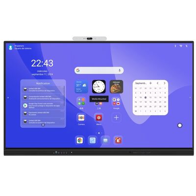 IBoard Διαδραστικός πίνακας με θέρμανση γυαλιού για συνεδριάσεις