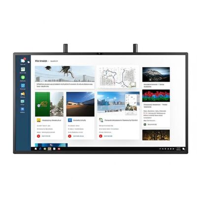 Διαδραστικός Πίνακας LED με Android 14, Εξαιρετικά Λεπτό Υπέρυθρο Άγγιγμα και Προαιρετική Κάμερα και Μικρόφωνο για Σχολεία και Συναντήσεις