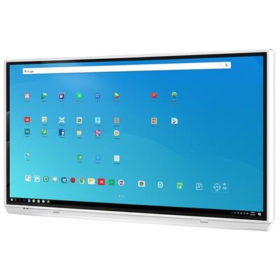 Διαδραστικός πίνακας 86 ιντσών LCD Smart Board Android 14 με πιστοποίηση Google, με Multi-Touch και προαιρετικό Windows PC