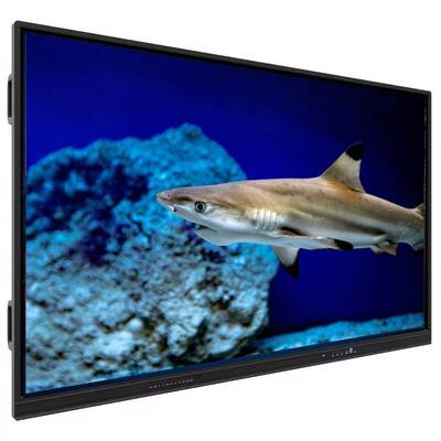 Διαδραστική επίπεδη επιφάνεια με 20 σημεία άγγιξης 350 Cd / m2 φωτεινότητα και 50.000 ώρες ζωής για βελτιωμένη διδασκαλία και συνεργασία