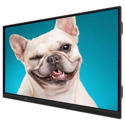 Διαδραστικό επίπεδο πάνελ με δύο πλευρικά πλήκτρα σύνδεσης Υποστήριξη αισθητήρα φωτός και θερμοκρασία λειτουργίας 0 ° C ~ 50 ° C για επαγγελματικές συναντήσεις