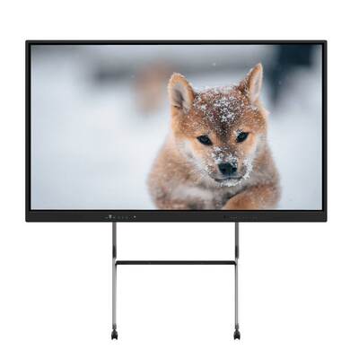 86 ιντσών Διαδραστικό επίπεδο πάνελ με Android WiFi και ολοκληρωμένο λογισμικό whiteboard για τάξεις και γραφεία