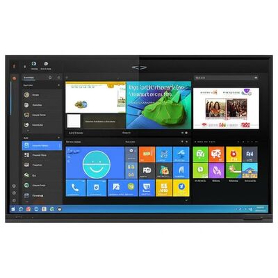 86 ιντσών Διαδραστικό επίπεδο πάνελ με Android WiFi και ολοκληρωμένο λογισμικό whiteboard για τάξεις και γραφεία