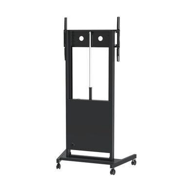 Ηλεκτρικό ρυθμιζόμενο σε ύψος κινητό στέλεχος πάτωμα στέλεχος μέχρι 86 ιντσών για τηλεόραση / IFPD