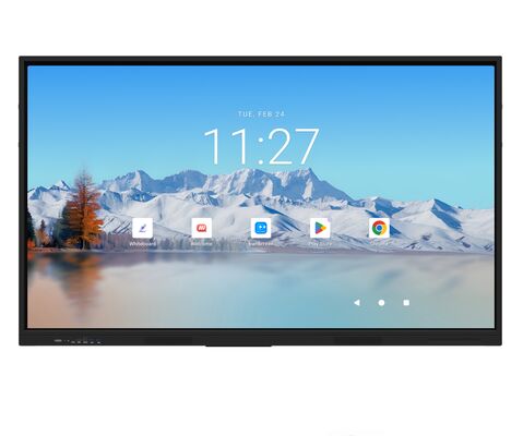 iBoard Διαδραστικό λευκό πίνακα Android 16 πιστοποιημένο από την EDLA Διαδραστικό επίπεδο πάνελ