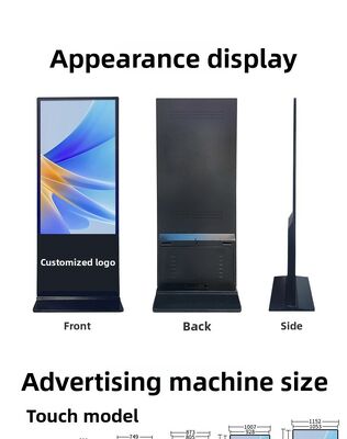 Ψηφιακή σήμανση με λειτουργικό σύστημα Linux με αναλογία αντίθεσης 4000:1 που επιτρέπει καθαρές, φωτεινές εικόνες και εύκολες ενημερώσεις περιεχομένου