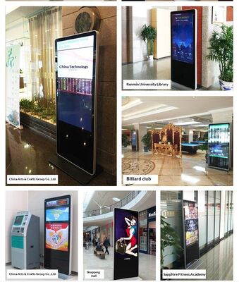 Viewing Angle Greater Than 178 Degrees Digital Signage Offering Visibility From Minus 20 To 60 Degrees Celsius Perfect For Restaurants And Cafes