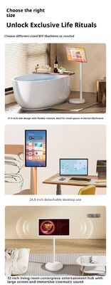 Κιόσκι με οθόνη αφής και ενσωματωμένο σαρωτή κωδικών QR, μοντέρνο στυλ, με αναλογία αντίθεσης 4000:1, σχεδιασμένο για αλληλεπίδραση με τον πελάτη