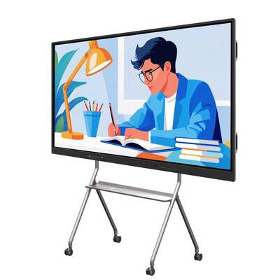 75 ιντσών Android PC έξυπνο πάνελ Wifi HDMI USB 50 σημεία αφής για γραφείο συνεδριάσεων