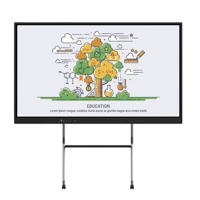 86 ιντσών Android PC i5 i7 Διπλό Σύστημα 50 Touch 4K Διαδραστικό Whiteboard για το γραφείο της τάξης