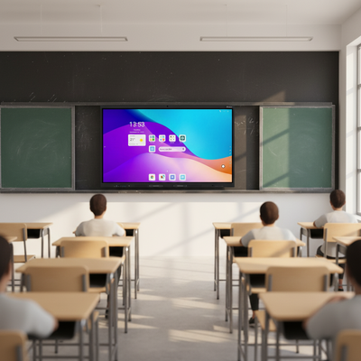 75 ιντσών Iboard 4K Smart Whiteboard με 20 σημεία επαφής για διδασκαλία & συναντήσεις