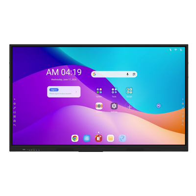 75 ιντσών Google EDLA πιστοποιημένο Android 16 Διαδραστικές οθόνες για σχολικές συναντήσεις