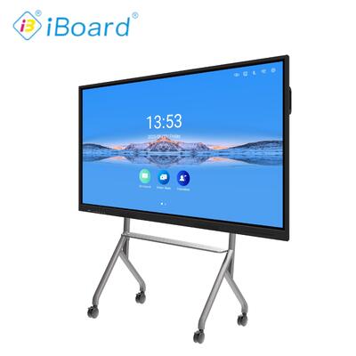 Popular Interactive Flat Panel 65 Inch 4k Resolution Smart Touch with New Android System Equipment for Classroom Office Meeting