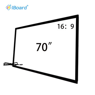 IBoard 32" 43" 50" 55" 65" 75" Πλαίσιο υπέρυθρης πολυ-αφής USB για οθόνη αφής, τηλεόραση, ψηφιακή σήμανση