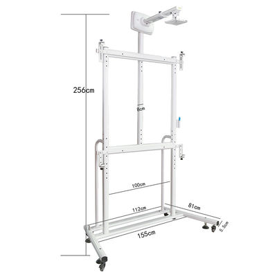 Διαλογική χωρητικότητα φορτίων στάσεων 100kg Whiteboard χάλυβα άνθρακα
