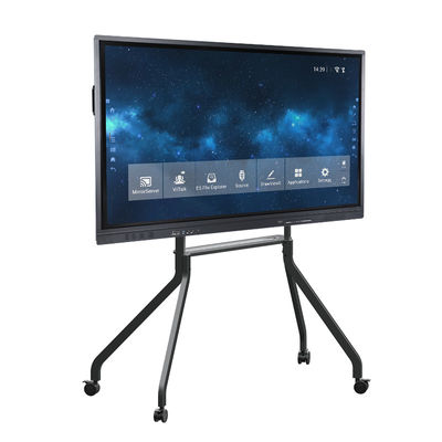 86inch κυλιεισμένες στάσεις TV για το επίπεδο πιστοποιητικό της FCC CE οθονών