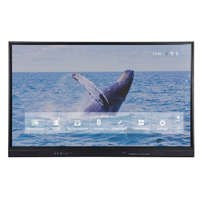 75» υπέρυθρη αφή δάχτυλων πινάκων LCD έξυπνη για την επιχειρησιακή συνεδρίαση