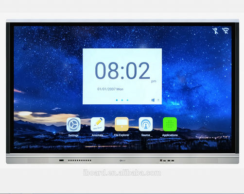 iBoard 65 ιντσών οθόνη αφής Οθόνη Διαδραστική έξυπνη τηλεόραση διαδραστική έξυπνη επίπεδη επιφάνεια για εκπαίδευση και συνεδριάσεις