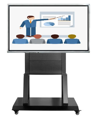 55 έως 86 ιντσών Διαδραστικό Whiteboard Home TV Συνάντηση σε απευθείας σύνδεση και οθόνη Στοίχος Διορθώσιμη σε ύψος κινητή στερέωση για οθόνη Συνάντηση διδασκαλία και κατάρτιση