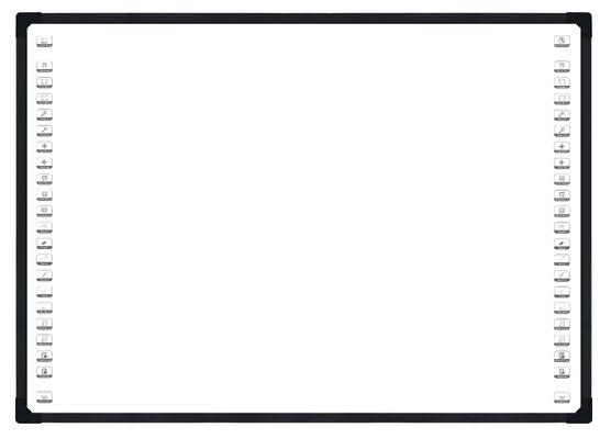 4 Οπτική κάμερα Διαδραστικό λευκό πίνακα με 10-32 σημεία άγγιξης Smart Board για ενισχυμένη ψηφιακή συνεργασία